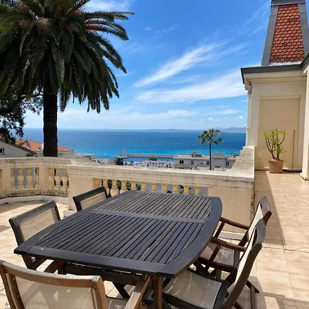 Apartman Palmeraie - Magnifique D'epoque Avec Vue 4 Personnes Avec Terrasse Le Port